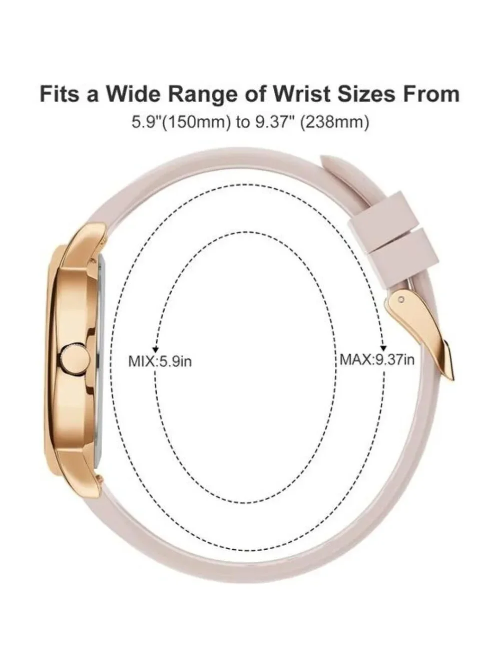 Waterproof nurse watch for women men medical professionals easy read luminous di